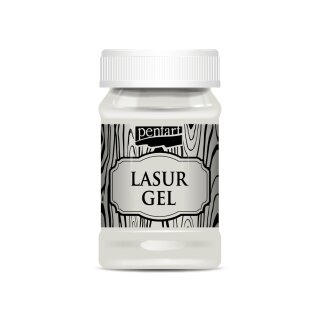 Lasur Gel 100 ml Weiß Indoor