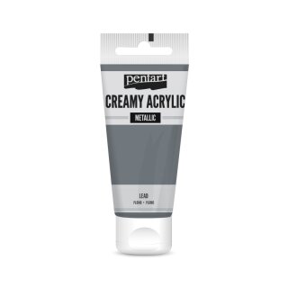 Pentart Creamy Metallic 60 ml Lead