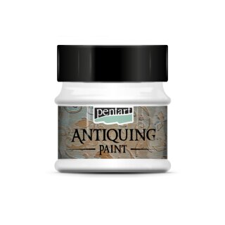 Antik Effektfarbe weiß 50 ml Antiquing