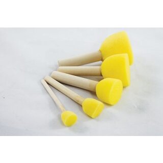 Stupfpinsel-Schwammpinsel 5er-Set