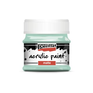 Acrylic Paint matt 50 ml Mint von Pentart