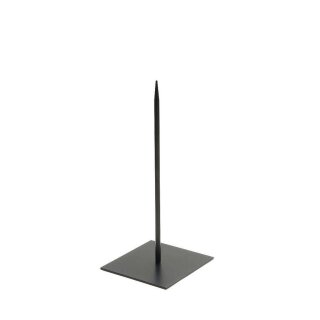 Skulpturenständer schwarz  8x8x20 cm